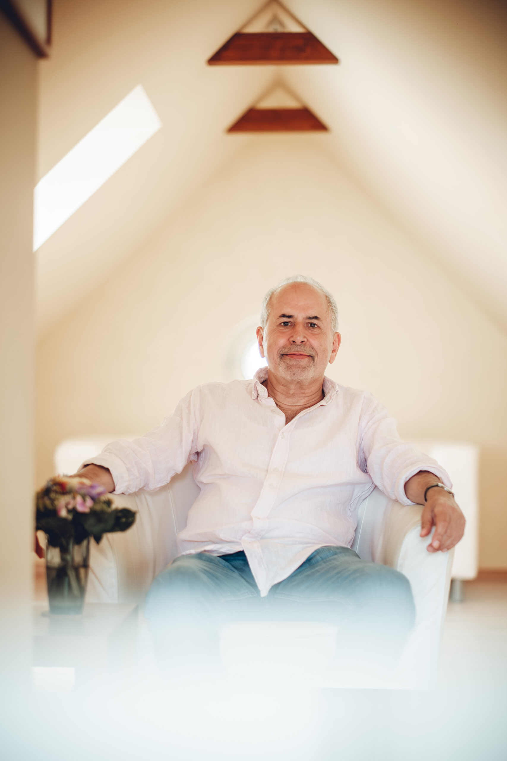 Thomas Dopp in der Praxis für Psychotherapie nach den Heilpraktikergesetz